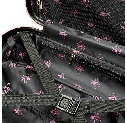 Bespoke Embossed 20 Inch Carry On Hand Luggage Suitcase Airline Approved